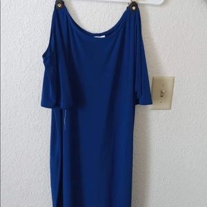 Blue dress